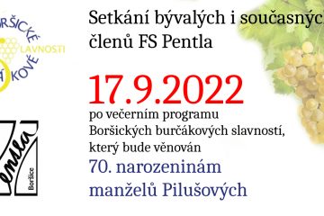 Setkání bývalých a současných členů FS Pentla